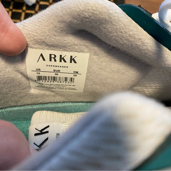 ARKK Copenhagen Lyron Mesh F-PRO90 in Soft Grey Teal - Picture 11 of 14